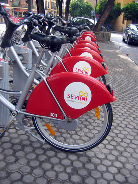 bicicletas urbanas Sevilla